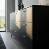 Klebefolie Möbel 10x100 cm - Schwarz Matt - Möbelfolie mit Produktbild-Vorschau 4