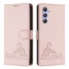 Leder Hülle für Samsung Galaxy A54 5G Süße Katze Flip Case Produktbild-Vorschau 2