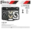 YATO YT-2536 Federspanner Fahrwerksfeder 7tlg Set 400mm Produktbild-Vorschau 10
