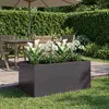 vidaXL Pot de jardin noir, 120 x 80 x 60 cm, en acier Voir les images du produit 2