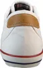 The back view of a white sneaker. Produktbild-Vorschau
