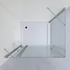 Duschkabine 90x90 cm Eckeinstieg aus durchsichtigem ESG Produktbild-Vorschau 2