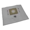 A vacuum cleaner bag is shown lying flat on a white background. Produktbild-Vorschau