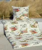 Janine Mako Satin Bettwäsche - bunte Bullis, Camping am Produktbild-Vorschau 2