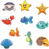 20 pcs Anti-Rutsch Sticker Badewanne Sticker Meerestiere Produktbild-Vorschau 2