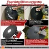 Ikodm Płyta do grillowania 80 cm, solidna płyta o grubości Podgląd zdjęcia produktu 11