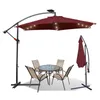 Jopassy ombrellone a sbalzo 350cm illuminazione a LED e Anteprima dell’immagine prodotto 2