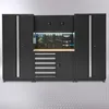 Werkbank 160 cm mit Hängeschrank und 2 breiten Produktbild-Vorschau 1