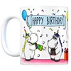 Kaffeebecher mit Einhorn Geburtstagsparty Motiv zum 98. Produktbild-Vorschau 2
