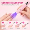 UV LED Nagellampe tragbar, wiederaufladbar, 20/60s Timer Produktbild-Vorschau 6
