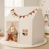 GOPLUS Kinderzelt Indoor, Spielhaus mit waschbarem Produktbild-Vorschau 4