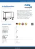Fetra ESD-Tischwagen Ladefläche L x B 850 x 500 mm 500 kg Produktbild-Vorschau 2