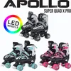 Apollo Super Quad X Pro | verstellbare Rollschuhe für Produktbild-Vorschau 5