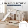 Hoogslaper met lattenbodem, 90x200 cm. Glijbaan. Stapelbed. Productafbeelding-voorbeeld 13