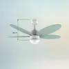 Cecotec 05878, Binnenventilator met bladen, Groen, Wit, Productafbeelding-voorbeeld 8