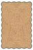 Tappeti in juta Mrcarpet scallop wafelstructuur Anteprima dell’immagine prodotto 2