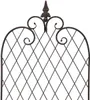 Treillis "losange" en métal aspect antique, 115 cm de haut, Voir les images du produit 2