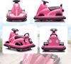 A collage of images showing a pink children's ride-on car from different angles. Náhľad obrázku produktu