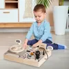 Mamabrum Montessori Busy Board – Holz-Spieltafel Produktbild-Vorschau 3
