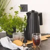 Alessi MDL06 B Plisse Elektrischer Wasserkocher Schwarz Náhled obrázku produktu 4