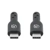 Manhattan USB-C Kabel, USB 3.2 Gen 2, 10 Gbit/s, 3 A, 0,5 Produktbild-Vorschau 6