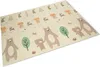 A folded foam play mat with a woodland animal theme, featuring bears and trees. Náhľad obrázku produktu