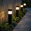 LED Solarlampen, IP44, grau, H 38,5cm, 8er Set Produktbild-Vorschau 4