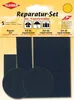 The image shows the packaging of a repair kit with transfer adhesive. The packaging displays the brand name, product name, and various icons indicating its use. Produktbild-Vorschau