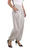 297 Mississhop Damen leichte einfarbige Hose Sommerhose Produktbild-Vorschau 5