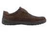 JOMOS Chaussures basses en cuir pour hommes choco, doublure Voir les images du produit 5
