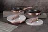 set de 5 casseroles avec surface en marbre et poignée Voir les images du produit 2