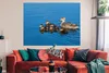 MuchoWow® Poster Ente - Wasser - Vogel - Braun 160x120 cm - Produktbild-Vorschau 2