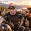 Pasamontañas divertido para motocicleta, para hombres y Vista previa de la imagen del producto 2