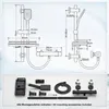 JOHO Thermostat Duschsystem mit Duscharmatur, Produktbild-Vorschau 7