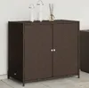 vidaXL Szafka ogrodowa brązowa 83x45x76 cm z polirattanu Podgląd zdjęcia produktu 7