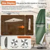 Ultiluxe Sonnenschirmhülle - Schutzhülle für Gartenschirm - Produktbild-Vorschau 5