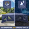 Gazebo pieghevole FCH 3x6 m, con 6 pareti laterali, tenda Anteprima dell’immagine prodotto 7