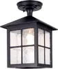 Elstead Winchester Außen-Deckenleuchte E27 28cm Schwarz Produktbild-Vorschau 1