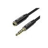 Kabel Audio TRRS 3,5 mm Stecker auf 3,5 mm Buchse Vention Produktbild-Vorschau 4