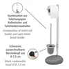 WENKO Stand WC Garnitur Toiletten Papier Bürsten Halter Klo Produktbild-Vorschau 2