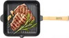 26x26x5 cm Quadratische Grillpfanne aus Gusseisen  Produktbild-Vorschau 2