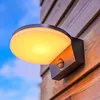 hoftronic LED Wandleuchte mit Sensor 15W 1500lm 3000K Produktbild-Vorschau 2