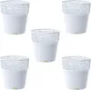 5er-Set Kunststoff Blumentopf Ibo weiß   Ø 14,5 cm H 15,0 Produktbild-Vorschau 1