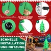 XMTECH Arbre de Noël gonflable 1,5 m avec boîtes cadeaux, Voir les images du produit 8