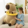 Mascotte grande peluche giocattolo capibara con anatra 100 Anteprima dell’immagine prodotto 7