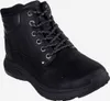 A black lace-up boot on a white background. Náhled obrázku produktu