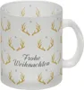 Frohe Weihnachten Glas Tasse Produktbild-Vorschau 1