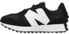 New Balance 327 Wildleder-Sneaker mit großem Logo, Schwarz Produktbild-Vorschau 16