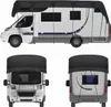 Bâche de protection pour camping-car, couverture de toit Voir les images du produit 1