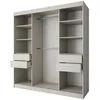 BEAUTYSOFA | Kleiderschrank MARIO II 200 cm Kaschmir – Produktbild-Vorschau 3
